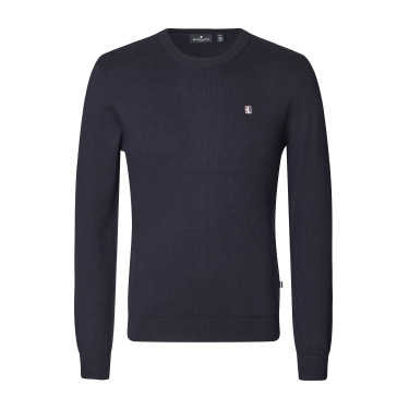 Kingsland Classic ronde hals trui heren Marine Marineblauw