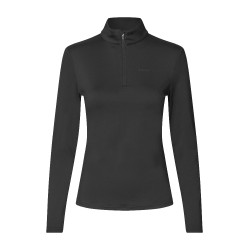 Kingsland EQ KL Vigdis dames trainingsshirt Zwart Kingsland EQ KL Vigdis dames trainingsshirt Zwart