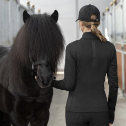 Haut d'entraînement Kingsland EQ KL Vigdis femme Noir