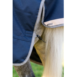 Horseware Amigo 1200D Plus Poney Turnout 0g Deken Marine / titaangrijs / zilver Marineblauw