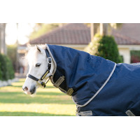 Horseware Amigo 1200D Plus Pony Turnout 50g deken Marine / titaangrijs / zilver Marineblauw