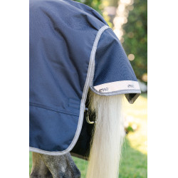 Horseware Amigo 1200D Plus Pony Turnout 50g deken Marine / titaangrijs / zilver Marineblauw