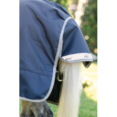 Horseware Amigo 1200D Pony Turnoutdeken 250g Marine / titaangrijs / zilver Marineblauw