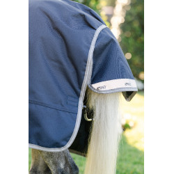 Horseware Amigo 1200D Poney Turnout 50g deken Marine / titaangrijs / zilver Marineblauw