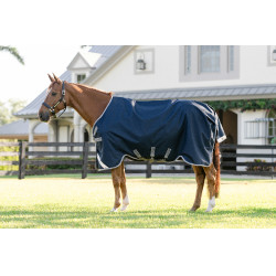 Horseware Amigo 1200D Turnout 0g deken Marine / titaangrijs / zilver Marineblauw