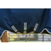 Horseware Amigo 1200D Turnout 0g deken Marine / titaangrijs / zilver Marineblauw