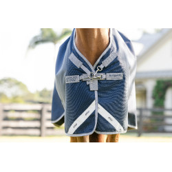 Horseware Amigo 1200D Turnout 0g deken Marine / titaangrijs / zilver Marineblauw