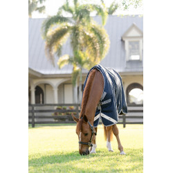 Couverture Horseware Amigo 1200D Turnout 0g Marine / gris titane / argent Bleu marine Couverture Horseware Amigo 1200D Turnout 0g Marine / gris titane / argent Bleu marine