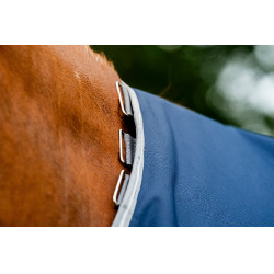 Horseware Amigo 1200D Turnout 0g deken Marine / titaangrijs / zilver Marineblauw
