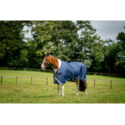 Couverture Horseware Amigo 1200D Turnout 100g Marine / gris titane / argent Bleu marine Couverture Horseware Amigo 1200D Turnout 100g Marine / gris titane / argent Bleu marine