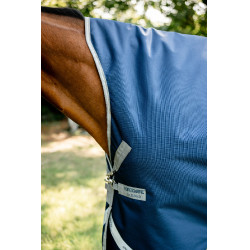Horseware Amigo 1200D Wug Turnout 150g deken Marine / titaangrijs / zilver Marineblauw