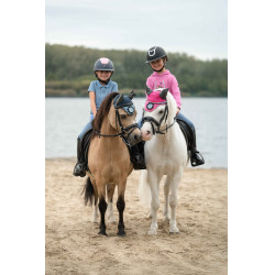 Bonnet anti-mouches HKM Nele Rose Bonnet anti-mouches HKM Nele Rose