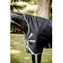 Horseware Amigo 1200D Wug Turnout 150g deken Zwart / titaniumgrijs / zilver