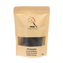 Crottin de cheval HKM Hobby Horsing Marron / noir Crottin de cheval HKM Hobby Horsing Marron / noir