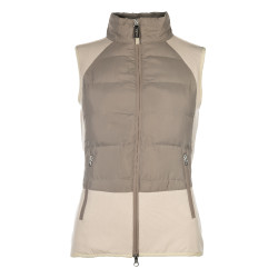 Gilet fonctionnel HKM Amalfi Taupe Marron