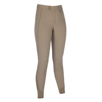 HKM Amalfi legging full seat 1/1 in siliconen Taupe