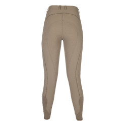 HKM Amalfi legging full seat 1/1 in siliconen Taupe Bruin HKM Amalfi legging full seat 1/1 in siliconen Taupe Bruin