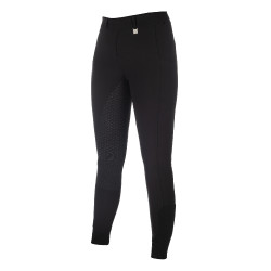 Legging HKM Amalfi fond 1/1 en silicone Noir