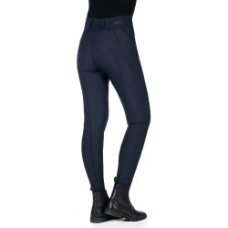 Legging HKM Jil taille haute fond 1/1 en silicone Bleu foncé Legging HKM Jil taille haute fond 1/1 en silicone Bleu foncé