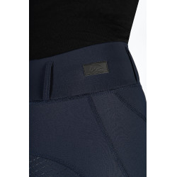 Legging HKM Jil taille haute fond 1/1 en silicone Bleu foncé Legging HKM Jil taille haute fond 1/1 en silicone Bleu foncé