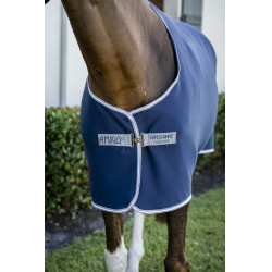 Couverture Horseware Amigo Jersey Poney Cooler Marine / gris titane / argent Bleu marine Couverture Horseware Amigo Jersey Poney Cooler Marine / gris titane / argent Bleu marine
