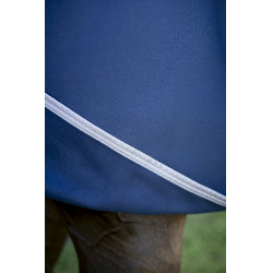 Couverture Horseware Amigo Jersey Poney Cooler Marine / gris titane / argent Bleu marine Couverture Horseware Amigo Jersey Poney Cooler Marine / gris titane / argent Bleu marine