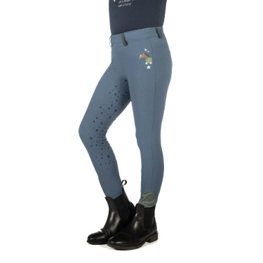 Legging HKM Pony Dream II fullseat 1/1 in siliconen Legging HKM Pony Dream II fullseat 1/1 in siliconen