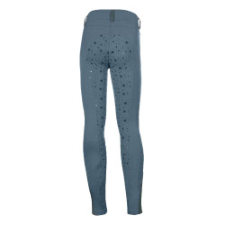 Legging HKM Pony Dream II fullseat 1/1 in siliconen Blauwgrijs Legging HKM Pony Dream II fullseat 1/1 in siliconen Blauwgrijs