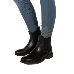 Legging HKM Pony Dream II fullseat 1/1 in siliconen Blauwgrijs Legging HKM Pony Dream II fullseat 1/1 in siliconen Blauwgrijs