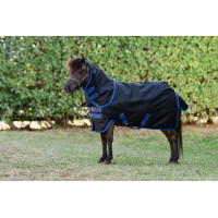 Couverture Horseware Amigo Ripstop 900D Plus Petite Turnout 0g Noir / bleu classique Couverture Horseware Amigo Ripstop 900D Plus Petite Turnout 0g Noir / bleu classique