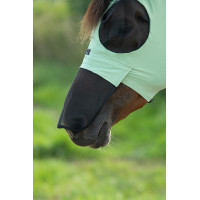 Vliegenmasker HKM Elastic bescherming voor de neusgaten Jade Blauw Vliegenmasker HKM Elastic bescherming voor de neusgaten Jade Blauw