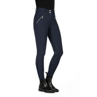 HKM Lia rijbroek met hoge taille en volledig Alos zitvlak Donkerblauw