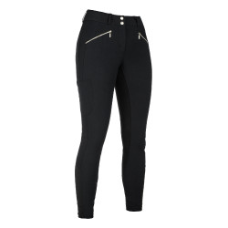 Pantalon HKM Lia taille haute fond 1/1 en Alos