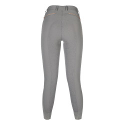 Pantalon HKM Rosegold Sparkle Style 1/1 en silicone Gris / or rose Pantalon HKM Rosegold Sparkle Style 1/1 en silicone Gris / or rose