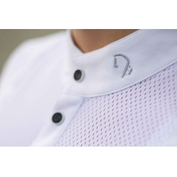 Polo de concours HKM Amalfi Blanc