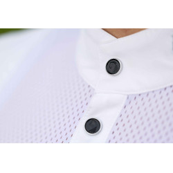 Polo de concours HKM Amalfi Blanc