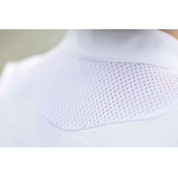 Polo de concours HKM Amalfi Blanc