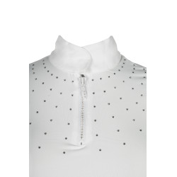 Wedstrijdpolo HKM Skadi met korte mouwen voor dames Wit Wedstrijdpolo HKM Skadi met korte mouwen voor dames Wit