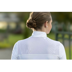Wedstrijdpolo HKM Skadi met korte mouwen voor dames Wit Wedstrijdpolo HKM Skadi met korte mouwen voor dames Wit