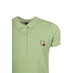 Polo HKM Claire Jade Bleu Polo HKM Claire Jade Bleu