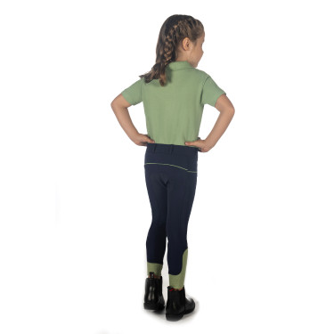 Polo HKM Claire Jade Bleu Polo HKM Claire Jade Bleu