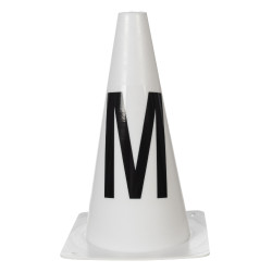 Pylônes de piste HKM Dressage Hobby Horsing Blanc