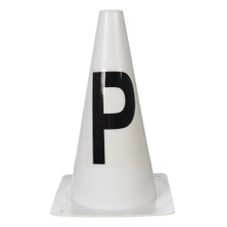 Pistepylonen HKM Dressuur Hobby Horsing Wit