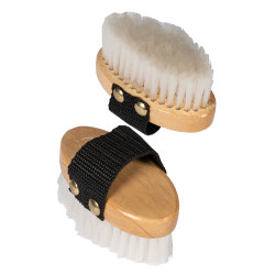 Set de pansage HKM en bois Hobby Horsing Naturel