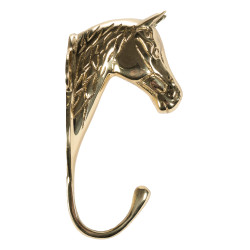 HKM steun voor paardenhoofd in messing Messing Goud HKM steun voor paardenhoofd in messing Messing Goud