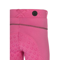 Legging HKM Claire fond 1/1 en silicone Rose Legging HKM Claire fond 1/1 en silicone Rose