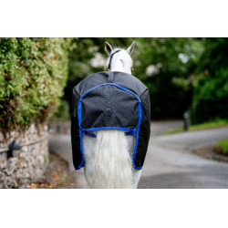 Couverture Horseware Amigo Ripstop 900D Poney Turnout 200g Noir / bleu classique Couverture Horseware Amigo Ripstop 900D Poney Turnout 200g Noir / bleu classique