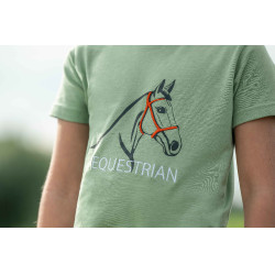 T-Shirt HKM Grace Jade Blauw T-Shirt HKM Grace Jade Blauw