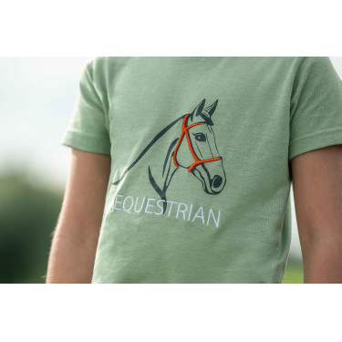 T-Shirt HKM Grace Jade Blauw T-Shirt HKM Grace Jade Blauw