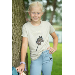 T-Shirt HKM Hobby Horsing Rainbow Beige T-Shirt HKM Hobby Horsing Rainbow Beige